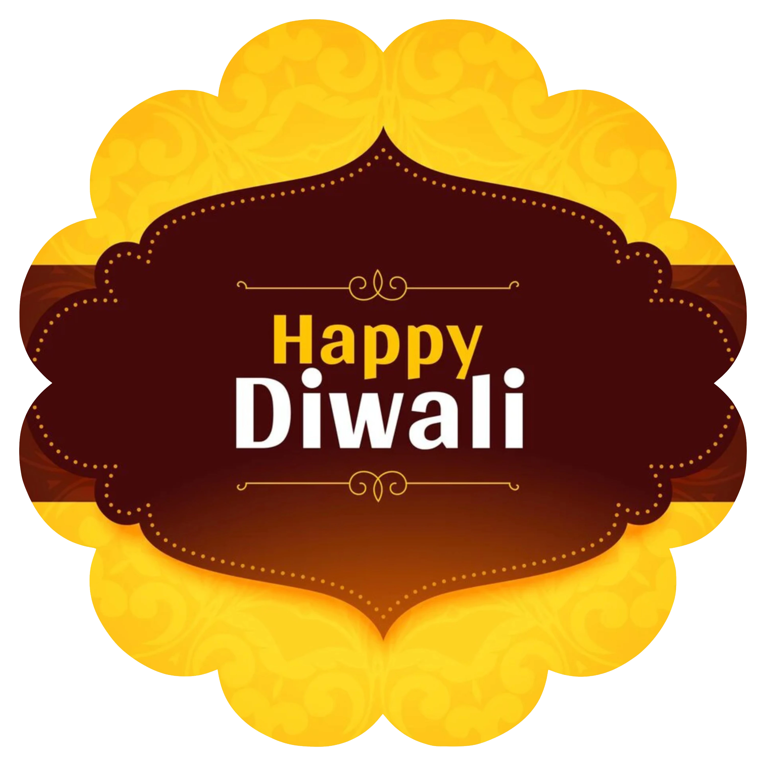 Professional Happy Fireworks display for a Happy Diwali Festivities